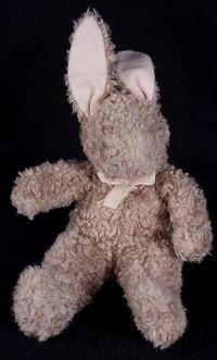 Pottery Barn Kids Bunny Rabbit Brown Plush Lovey